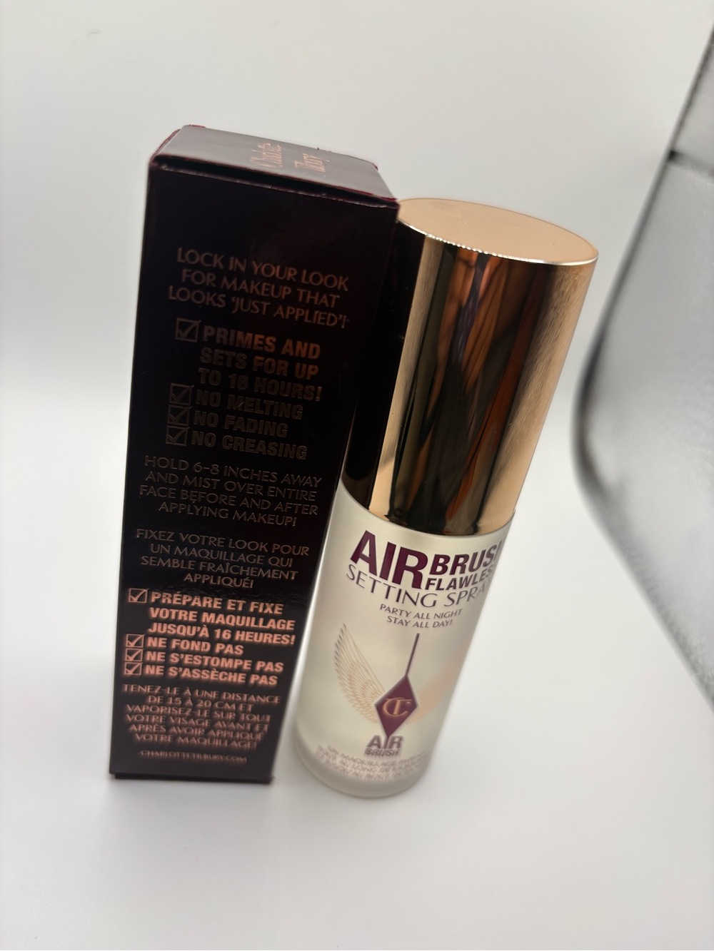 Charlotte Tilbury Airbrush Flawless Setting Spray 1.1oz Brand New in Box!! - Picture 3 of 4